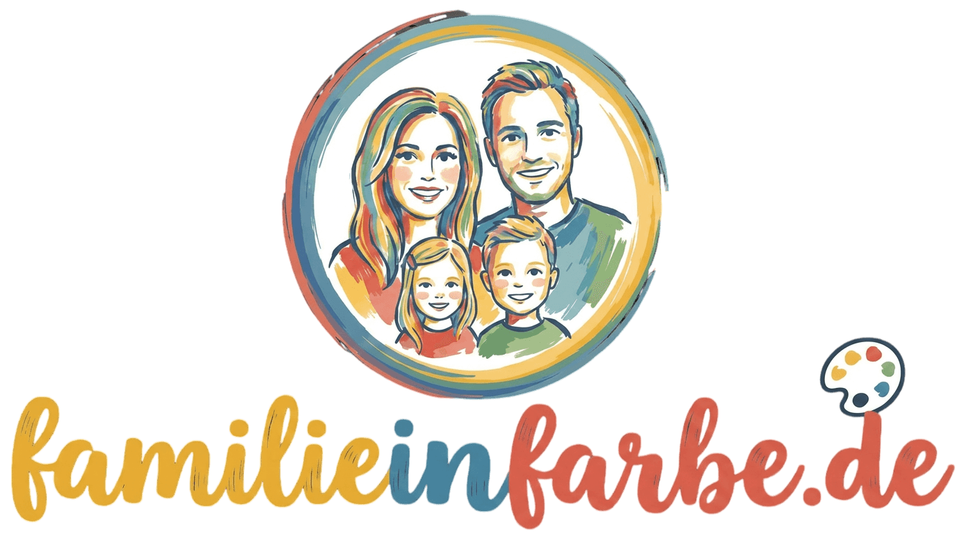 Familie in Farbe